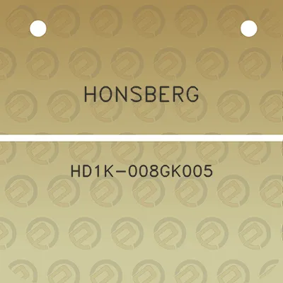 honsberg-hd1k-008gk005