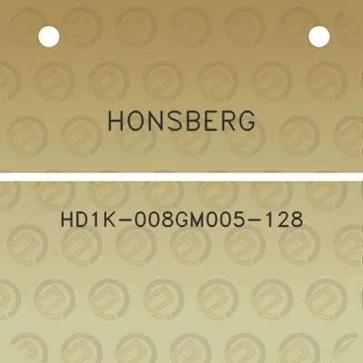 honsberg-hd1k-008gm005-128