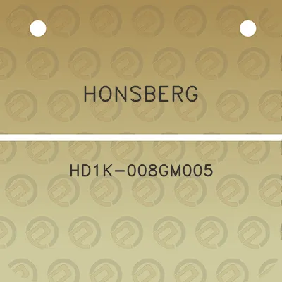 honsberg-hd1k-008gm005