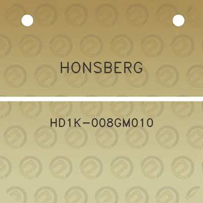 honsberg-hd1k-008gm010