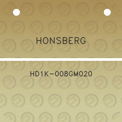 honsberg-hd1k-008gm020