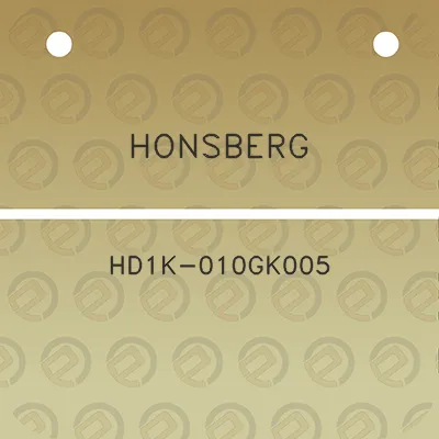 honsberg-hd1k-010gk005