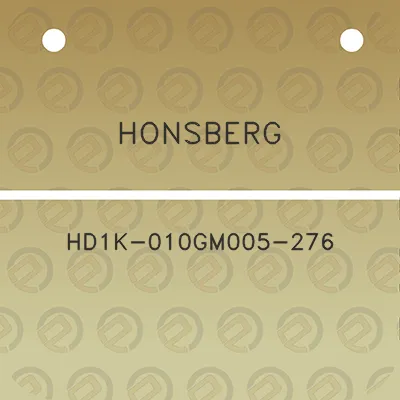 honsberg-hd1k-010gm005-276