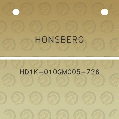 honsberg-hd1k-010gm005-726