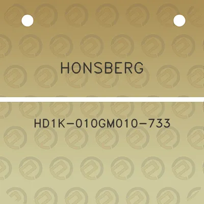 honsberg-hd1k-010gm010-733