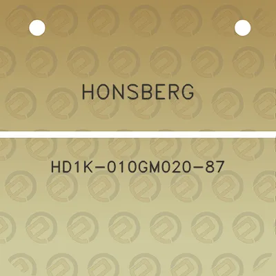 honsberg-hd1k-010gm020-87