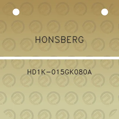 honsberg-hd1k-015gk080a