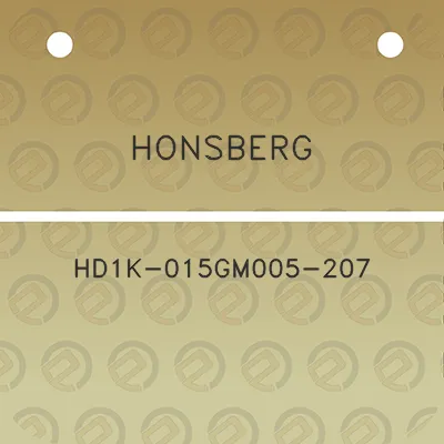 honsberg-hd1k-015gm005-207