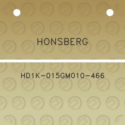 honsberg-hd1k-015gm010-466