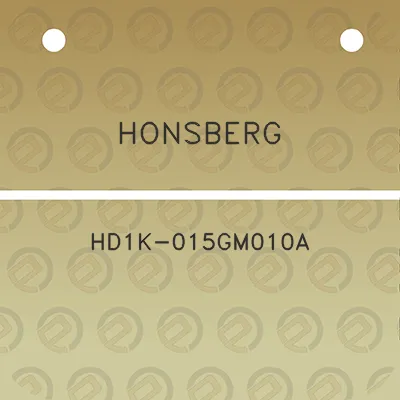 honsberg-hd1k-015gm010a