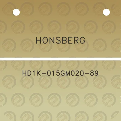 honsberg-hd1k-015gm020-89