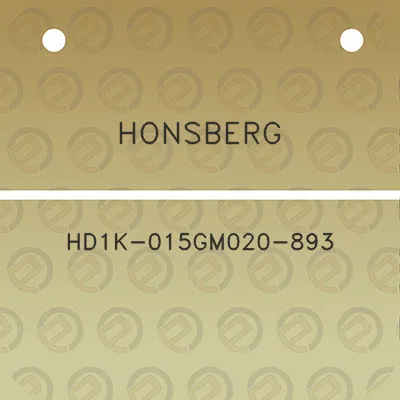 honsberg-hd1k-015gm020-893