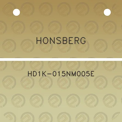 honsberg-hd1k-015nm005e