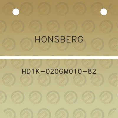 honsberg-hd1k-020gm010-82