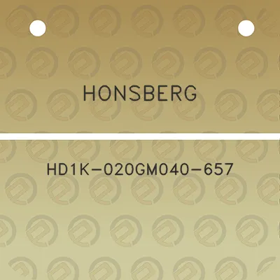 honsberg-hd1k-020gm040-657