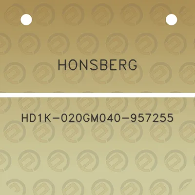 honsberg-hd1k-020gm040-957255