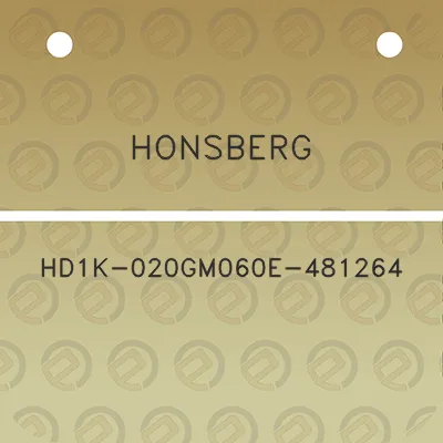 honsberg-hd1k-020gm060e-481264