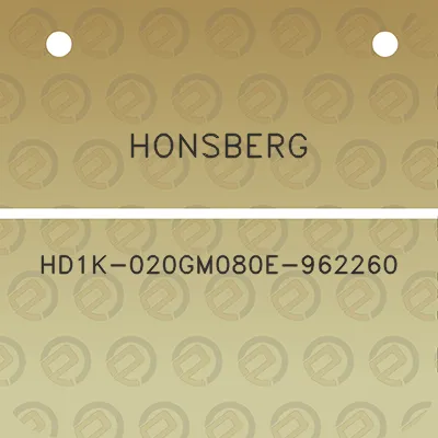 honsberg-hd1k-020gm080e-962260