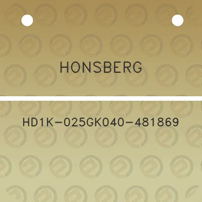 honsberg-hd1k-025gk040-481869