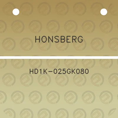 honsberg-hd1k-025gk080