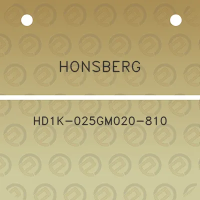 honsberg-hd1k-025gm020-810