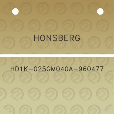 honsberg-hd1k-025gm040a-960477