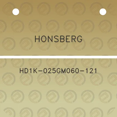 honsberg-hd1k-025gm060-121