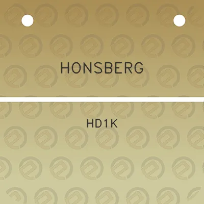 honsberg-hd1k