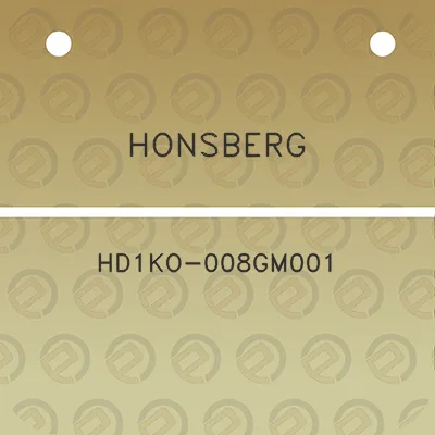 honsberg-hd1ko-008gm001