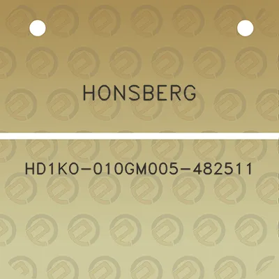 honsberg-hd1ko-010gm005-482511