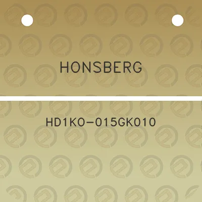 honsberg-hd1ko-015gk010