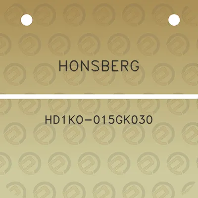 honsberg-hd1ko-015gk030