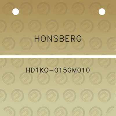 honsberg-hd1ko-015gm010