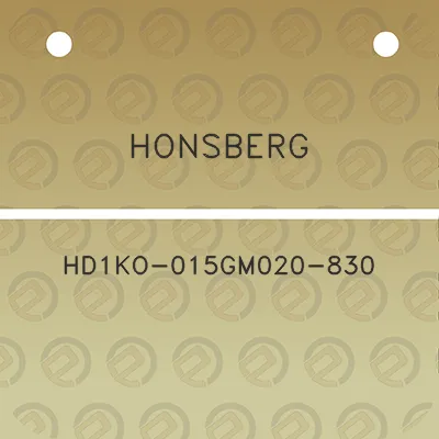 honsberg-hd1ko-015gm020-830