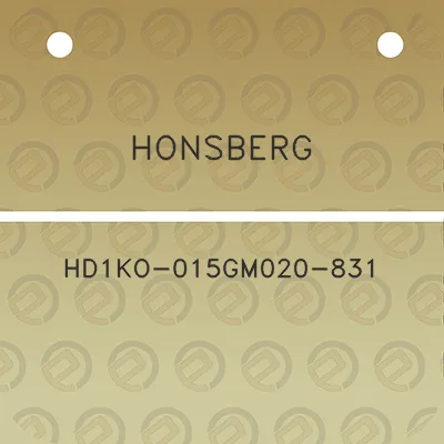 honsberg-hd1ko-015gm020-831