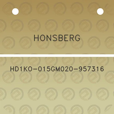 honsberg-hd1ko-015gm020-957316