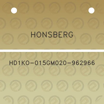 honsberg-hd1ko-015gm020-962966