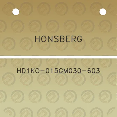 honsberg-hd1ko-015gm030-603