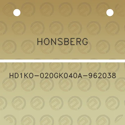 honsberg-hd1ko-020gk040a-962038