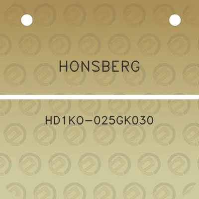 honsberg-hd1ko-025gk030