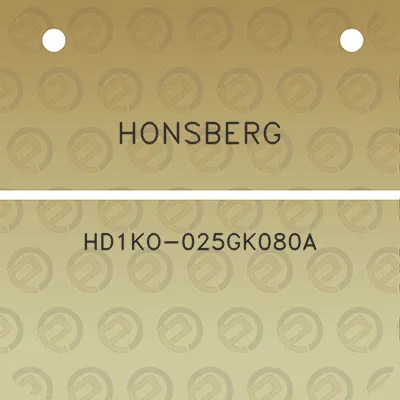 honsberg-hd1ko-025gk080a