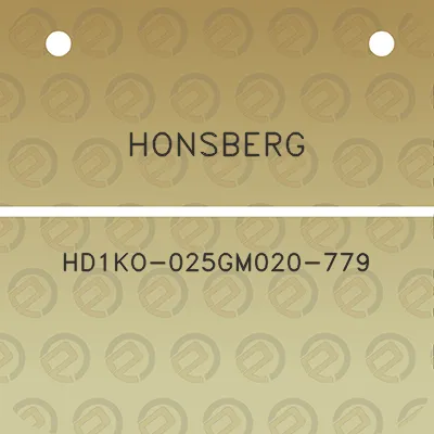 honsberg-hd1ko-025gm020-779