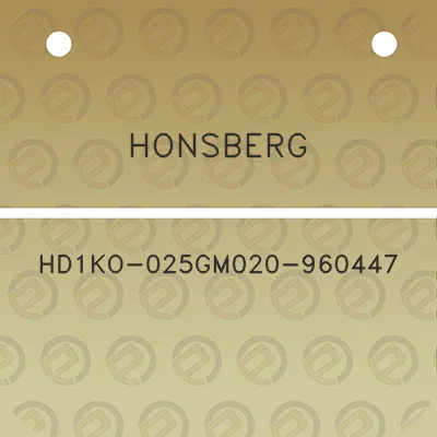 honsberg-hd1ko-025gm020-960447