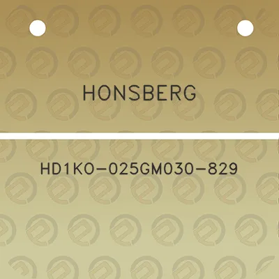 honsberg-hd1ko-025gm030-829