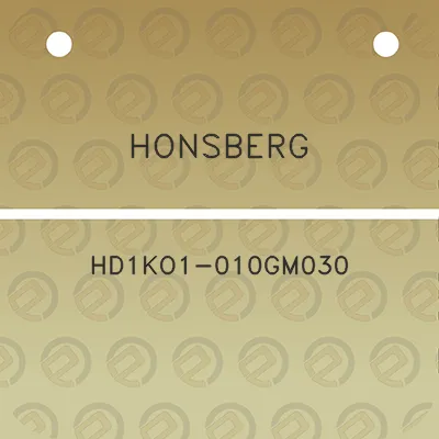 honsberg-hd1ko1-010gm030