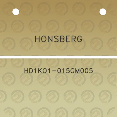 honsberg-hd1ko1-015gm005