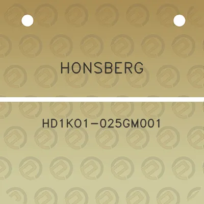 honsberg-hd1ko1-025gm001