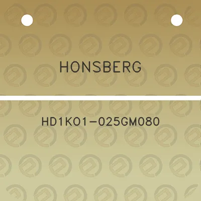 honsberg-hd1ko1-025gm080