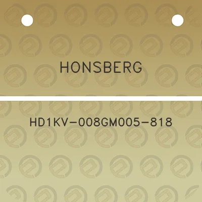 honsberg-hd1kv-008gm005-818