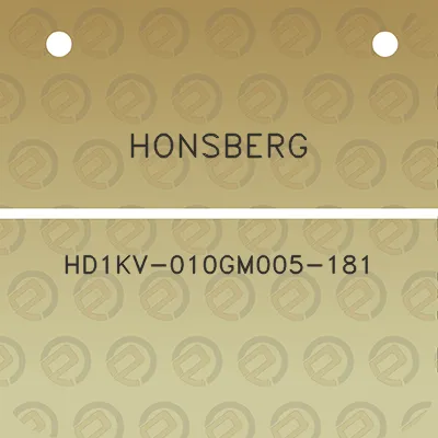 honsberg-hd1kv-010gm005-181